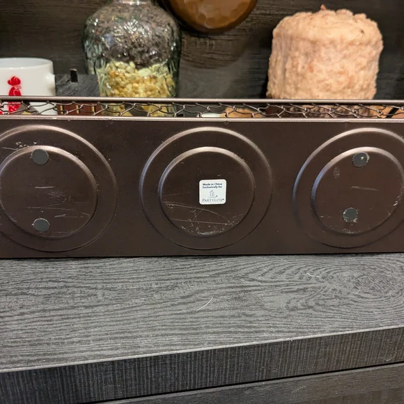 PartyLite Brown Metal Milk Bottle Tea Light Holder - Picture 8 of 11